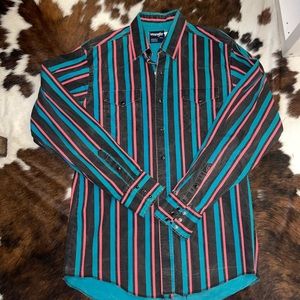 Vintage Wrangler Denim Pearl Snap